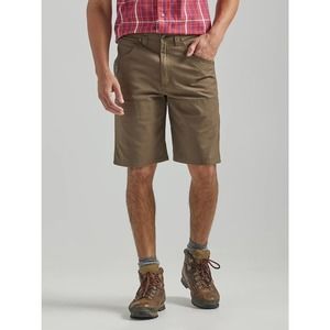 Men's Wrangler Riggs Ripstop Workwear Utility Shorts - Light Brown - 36